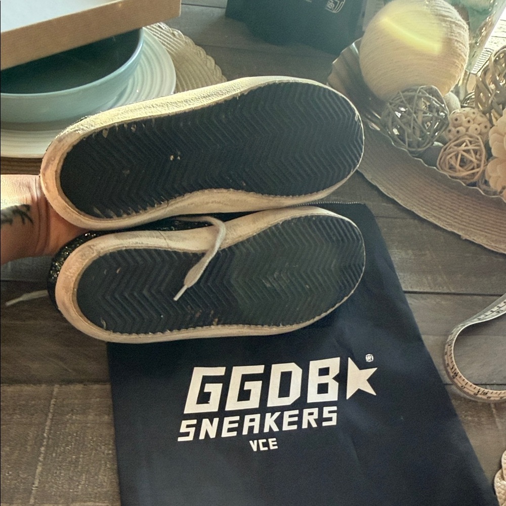 Golden Goose Sneakers - Black and Light Blue - Picture 9 of 10